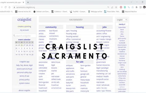 see also. . Craigslist sacramento by owner